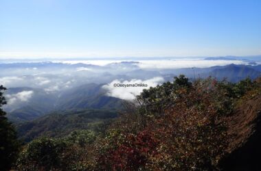 赤岩山より
