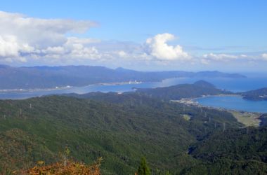 橋立ちょこっとと日置、伊根方面。