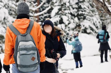 雪山で語らうALTのみなさんはとても画になりました。(*^^*)