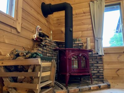 フローレスタさん設置のストーブ